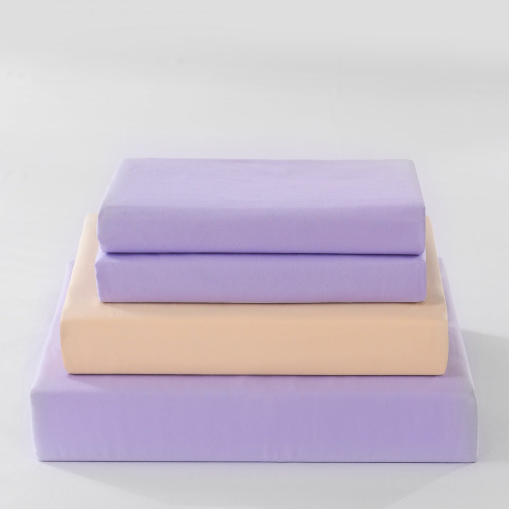 Solid Color Minimalist 3-Piece Bedding Set - Calm Cloud Bedding